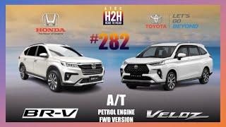 NEW H2H #282 Toyota ALL NEW VELOZ vs Honda NEW BR-V
