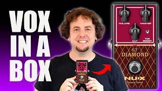 NUX 63 Diamond Overdrive | Turn your amp into a Vox AC30 for $50! Review & Demo