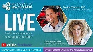 Live Interview with Dr. D'Agostino and Dr. Lucia Aronica!