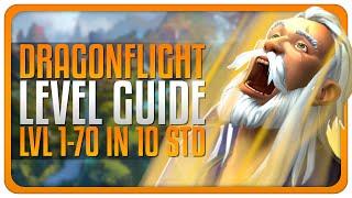 Level 1-70 in 10 Std | WoW Dragonflight Leveling Guide [Deutsch]