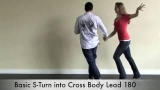 Salsa Dancing Lessons : Beginner S-Turn Moves