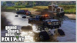 GTA 5 ROLEPLAY - Mega Bounty Hole Offroad Mudding Trucks | Ep. 459 Civ