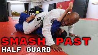 JUDO BASICS: HOW TO SMASH PAST HALF-GUARD (CHEST TO CHEST)