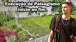 Um Paisagismo do Inicio ao Fim (Execução de Projeto) | Vida de Jardineiro