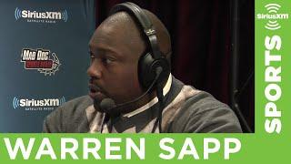 Warren Sapp to Michael Strahan: "Your Resume Don't Stack" | Mad Dog Sports Radio