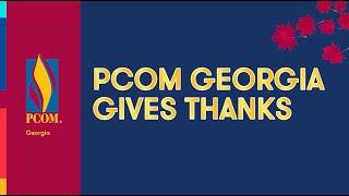 PCOM Georgia Gives Thanks