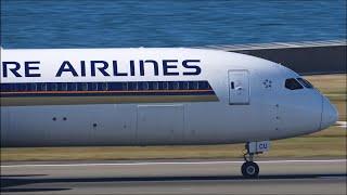 Singapore Airlines Boeing 787-10 9V-SCU Takeoff from Nagoya | NGO/RJGG | Chubu Centrair Airport