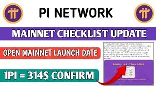 PI MAINNET CHECKLIST UPDATE , pi network new update today, pi network new update,pi network news,pi