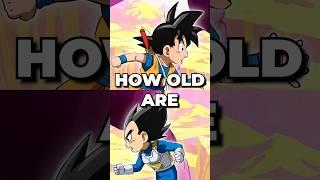 How old are mini GOKU & VEGETA in DAIMA?!