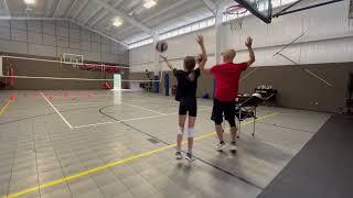 Volleyball Serving Drills for Beginners #volleyballdrills #volleyballserve #volleyball