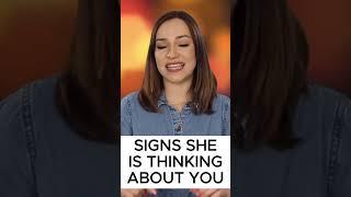 Signs she's thinking about you #crush #facts #dating
