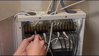 Running hard-wired Ethernet to a new room! | Home Improvement Project!