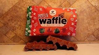 #Taste-Test- Go Fitness Protein Waffel X-MAS  Zimt-Spekulatius 