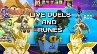 Using Jestin Justice Lvl 126 in Grandmaster Duels (Monster Legends)