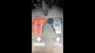 Moose Racing Pro LG Skid Plate KTM 790 / 890 Adventure / R is tough!