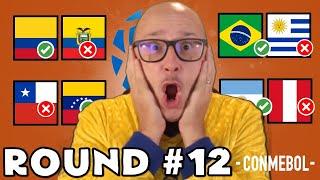 2026 FIFA World Cup Qualifiers - CONMEBOL #12 Predictions