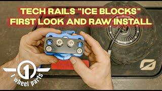ONEWHEEL GT-S - Tech Rails “Ice Blocks” First LOOK and Raw Install !!!!