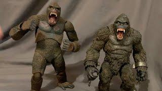 Neca and Mezco King Kong Comparison video