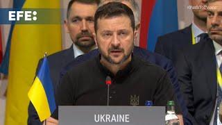 Cúpula da Paz na Ucrânia termina sem assinatura de 13 países no documento final
