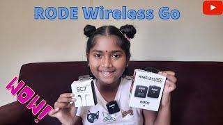RODE Wireless  Go Microphone | Unboxing and Review | Super Smrithika