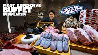 MOST EXPENSIVE RM799 Omakase Buffet in KL Malaysia - Kicked Out After Eating RM30,000 Worth of Food!