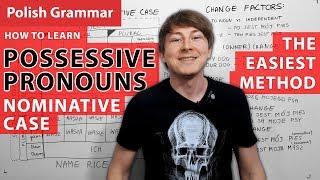 Polish Grammar - Nominative Case - Possessive Pronouns - Explanation