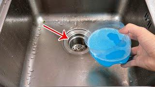 Pour a Cup Down the Sink : Banish Odors and Save Money ! シンクにカップ一杯：臭いを消してお金も節約！ 싱크대에 한 컵을倒