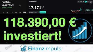 Wie ich 118.390 € investiert habe!