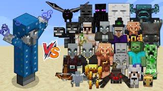 Illusioner vs All Mobs in Minecraft