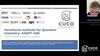 CUCO Workshop: Métodos variacionales avanzados en sistemas híbridos: ADAPT-VQE (BSC)