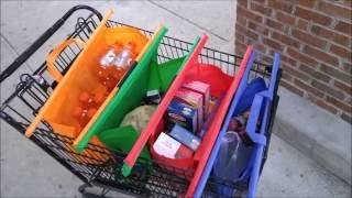 Reusable shopping cart / trolley bags