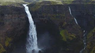 Second HIGHEST Waterfall "Háifoss" - ICELAND