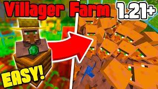 How to Build Easy Villager Breeder Farm | Minecraft 1.21+ Java & Bedrock Edition