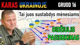 Gru 16: DIDŽIULĖ ŽALA! Suluošinta Rusijos Kariuomenė. RUSŲ PUOLIMAS PAVOJUJE | Karas Ukrainoje