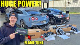 Our Nissan GTR's Get All The Mods!!!