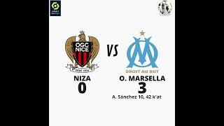 #Ligue1 yant'äwinx #Niza 0 - 3 #Olympique Marsella