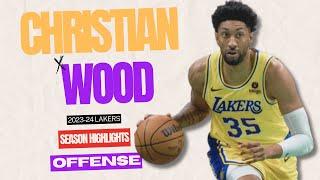 Christian Wood OFFENSE 2023-24 Lakers Highlights