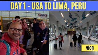 EP 02 - USA TO LIMA - PERU | Machu Picchu Trip Vlogs | Flight Experience - Newark - Atlanta - Lima