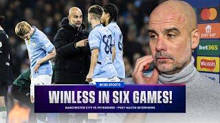 Pep Guardiola speaks after Man City capitulate AGAIN | Man City vs Feyenoord | Post-match Interviews