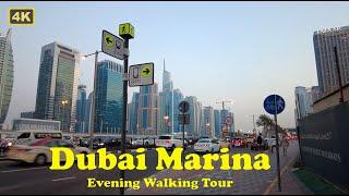 Dubai Marina | Road Side Evening Walking Tour | 20 July 2023