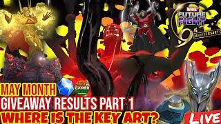  WHERE IS THE KEY ART? & GIVEAWAY RESULTS PART 1  | Marvel future fight
