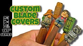 Make Yourself a Custom Carved Blade Cover/Sheath For Your Woodcarving Knife (1x1 series)