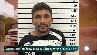 Caminhoneiro bêbado bate em 7 veículos, é perseguido pela polícia e faz vítima fatal em rodovia