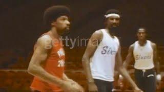 Dr. J’s First 76ers Practice (VERY RARE FOOTAGE)