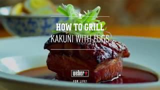 Japanese Braised Pork Belly (Kakuni with Eggs) | Grilling the Weber Way