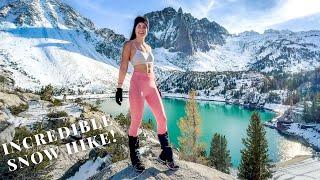 INCREDIBLE winter hike at Big Pine Lakes!