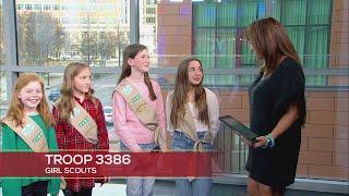Girl Scout Troop 3386 Visit The Your Carolina Studio