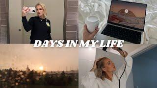 DAYS IN MY LIFE | NP school, my last shift as an RN