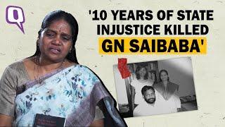 'His Last Wish Was...': How Jail Impacted GN Saibaba And a Love Story That Persevered  | The Quint