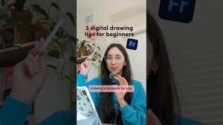 3 tips that will make drawing in #adobefresco a lot easier (beginner friendly) ️